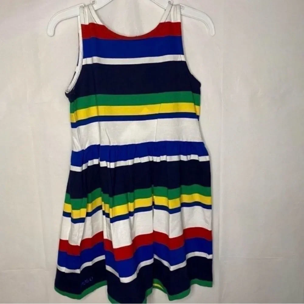 Polo Ralph Lauren Short Sleeve Stripe Swing dress